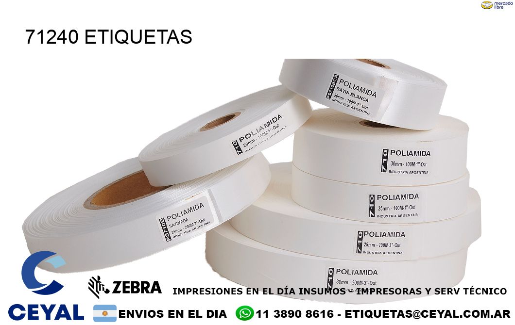 71240 ETIQUETAS