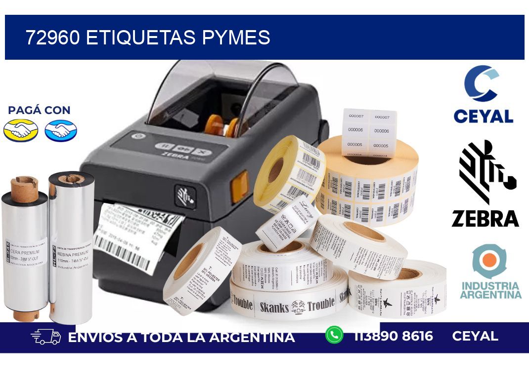 72960 ETIQUETAS PYMES