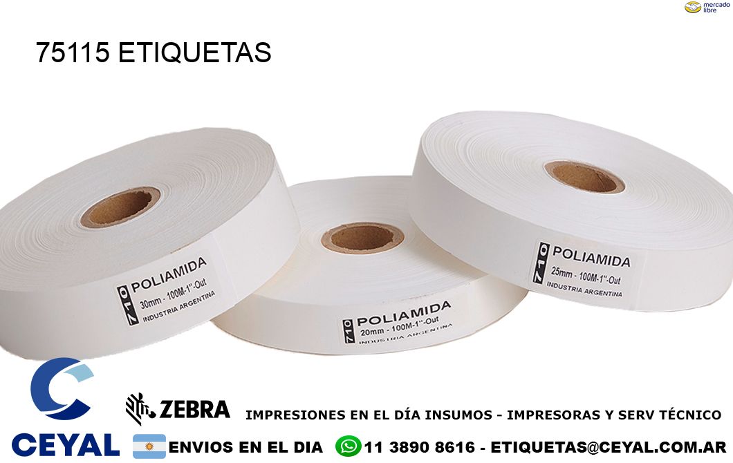 75115 ETIQUETAS