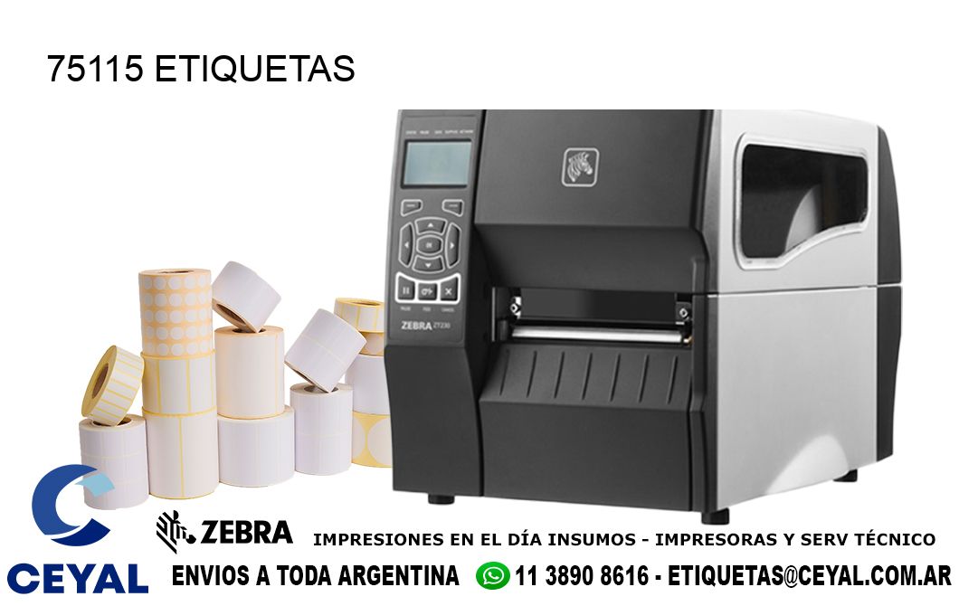 75115 ETIQUETAS