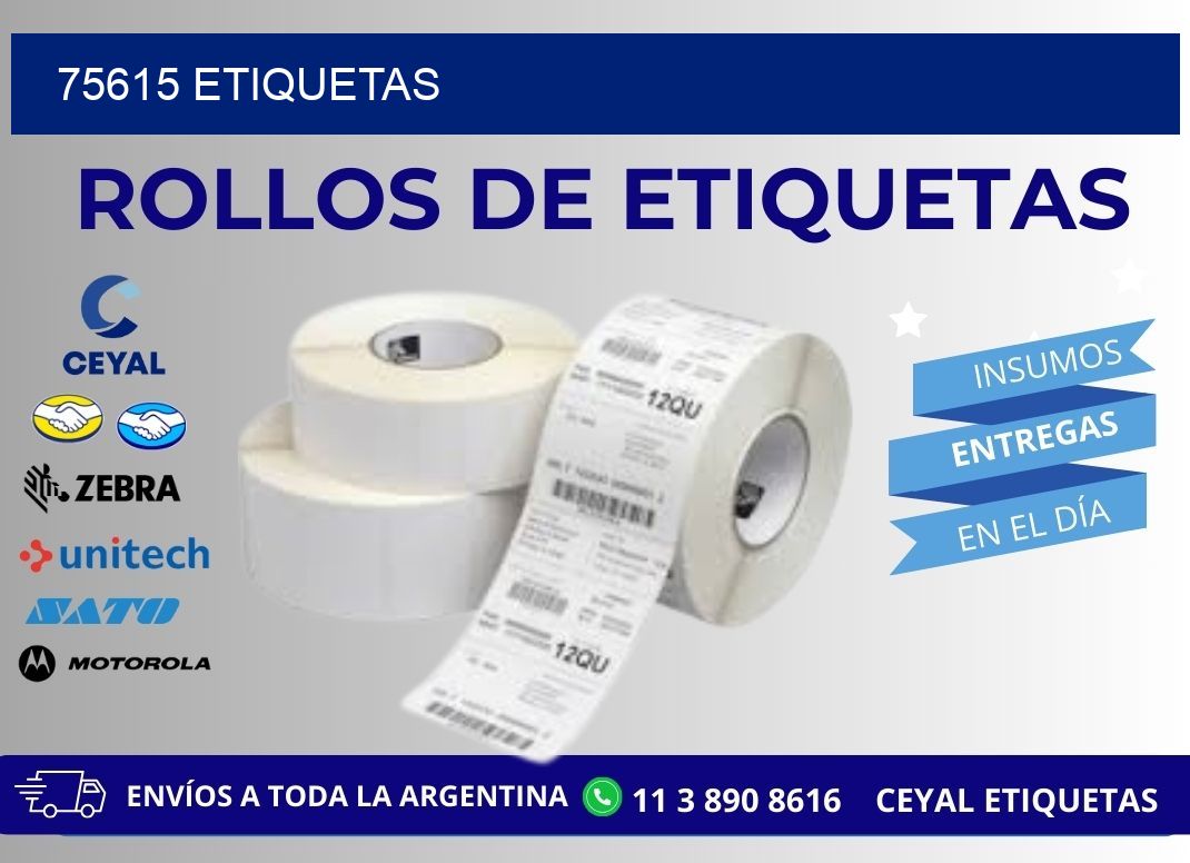 75615 ETIQUETAS