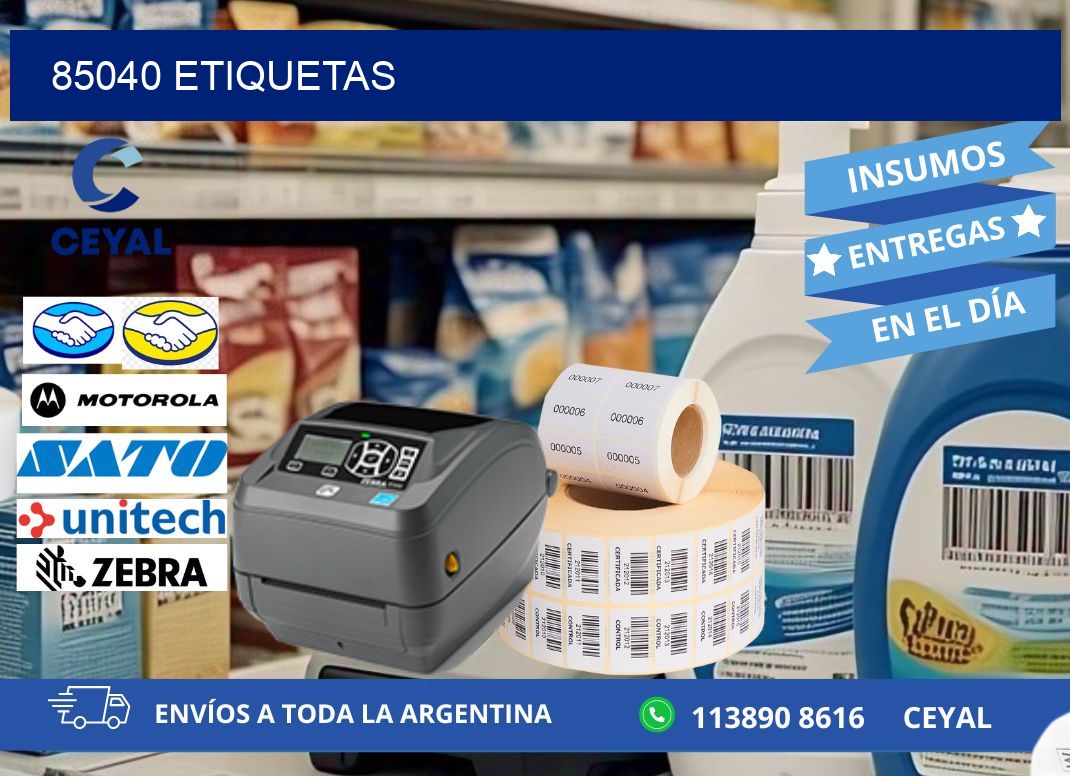 85040 ETIQUETAS