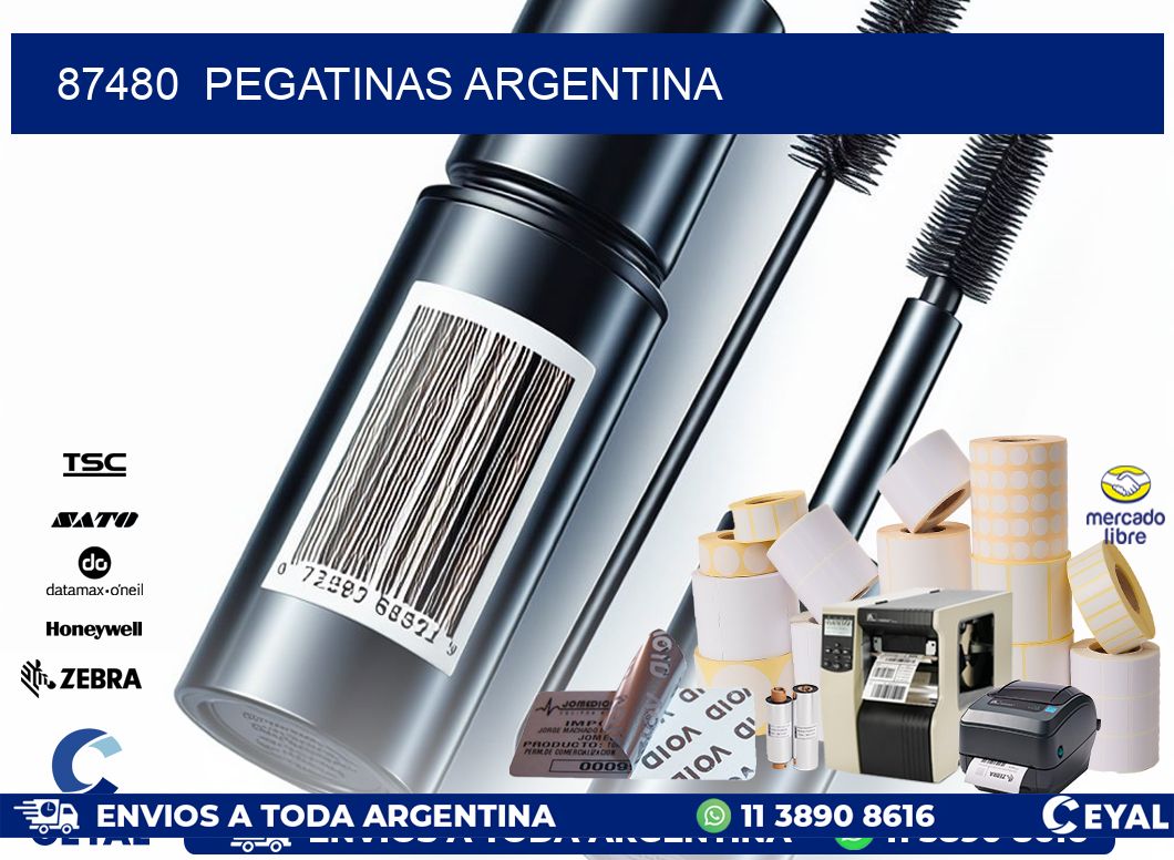 87480  Pegatinas Argentina