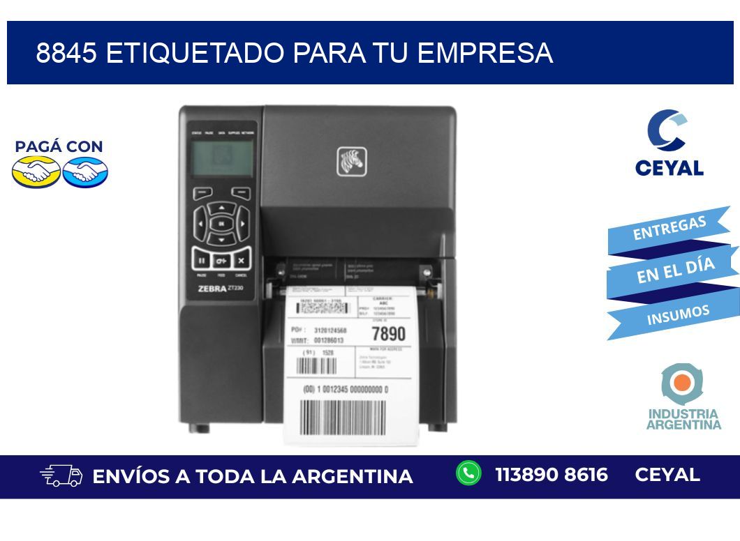 8845 ETIQUETADO PARA TU EMPRESA