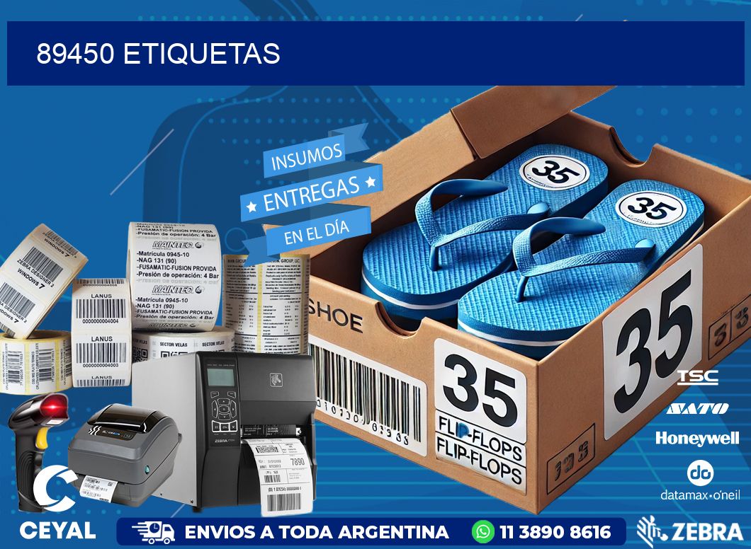 89450 ETIQUETAS