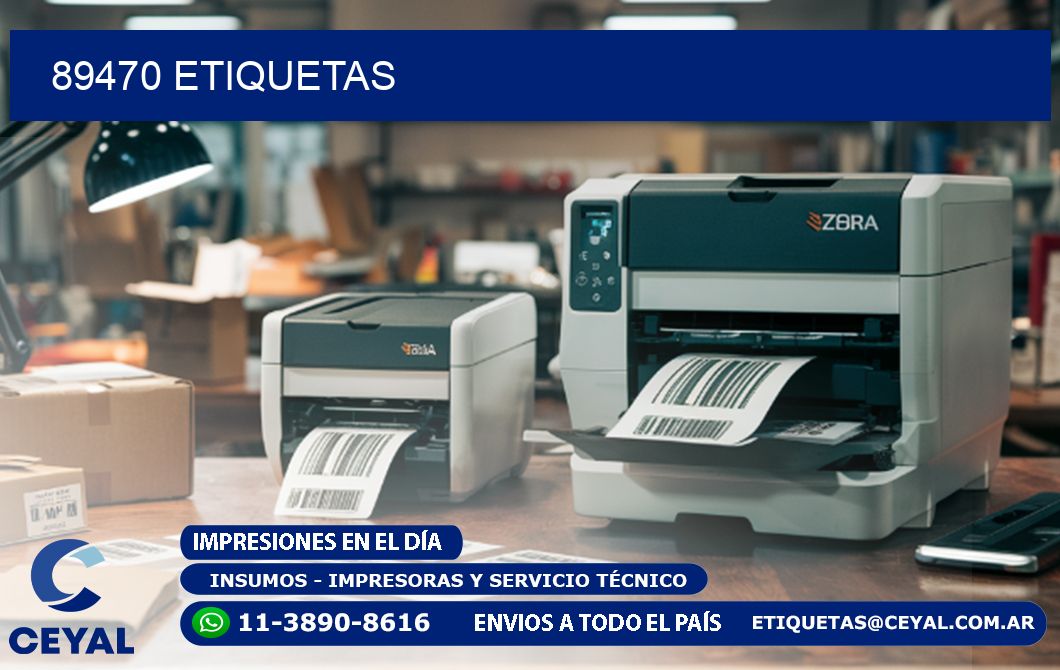 89470 ETIQUETAS
