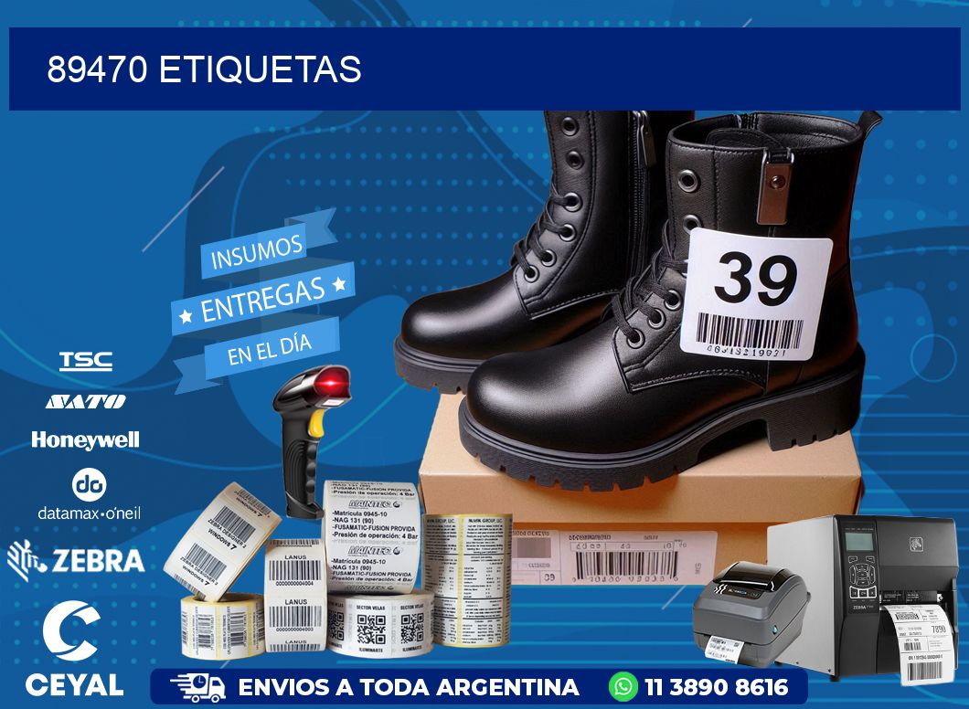 89470 ETIQUETAS