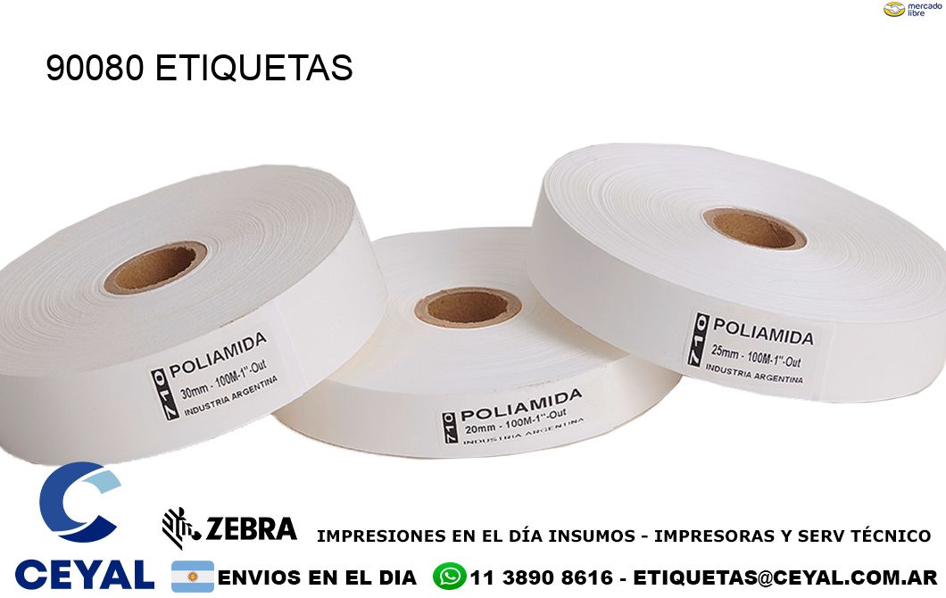 90080 ETIQUETAS