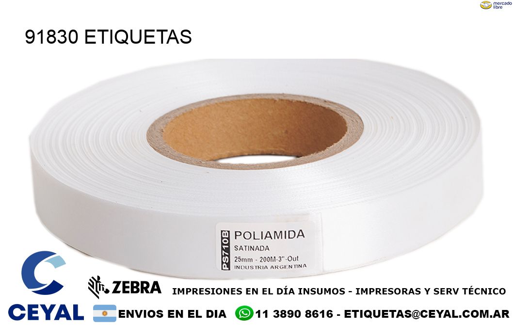 91830 ETIQUETAS
