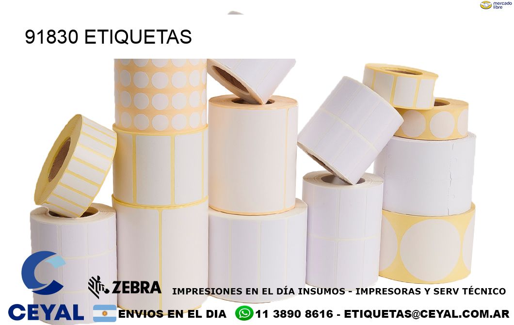 91830 ETIQUETAS