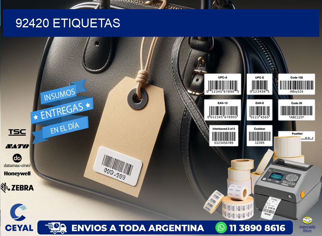 92420 ETIQUETAS