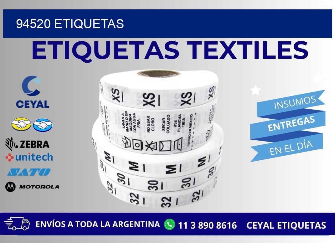 94520 ETIQUETAS