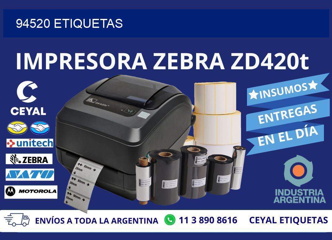 94520 ETIQUETAS