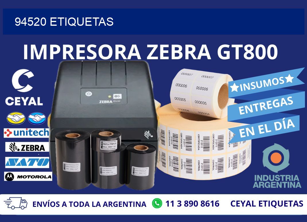 94520 ETIQUETAS