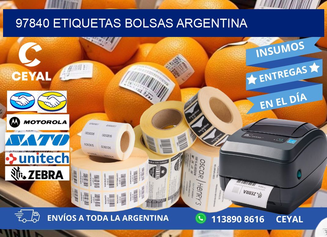 97840 ETIQUETAS BOLSAS ARGENTINA