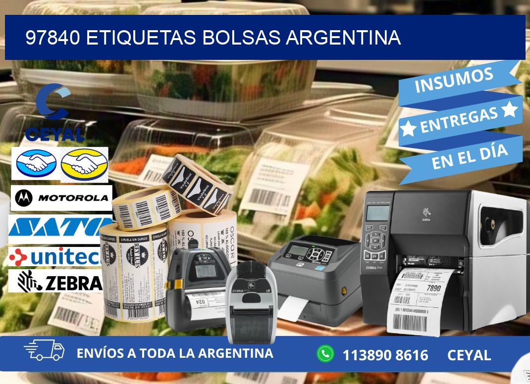 97840 ETIQUETAS BOLSAS ARGENTINA