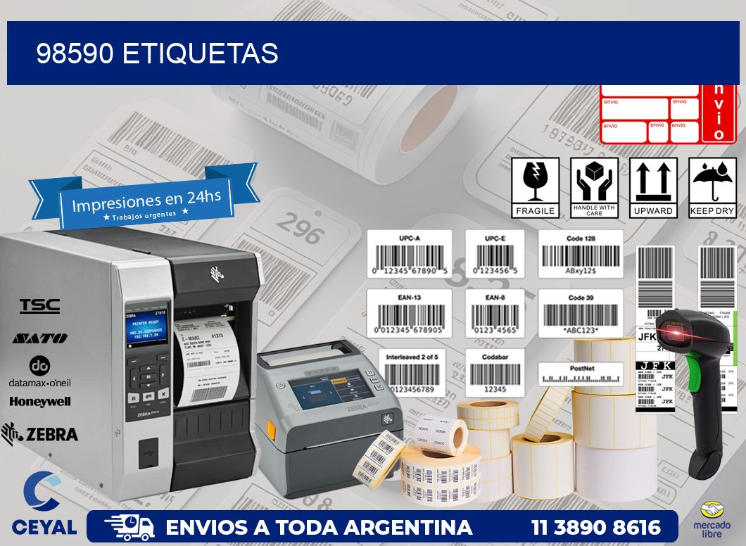 98590 ETIQUETAS