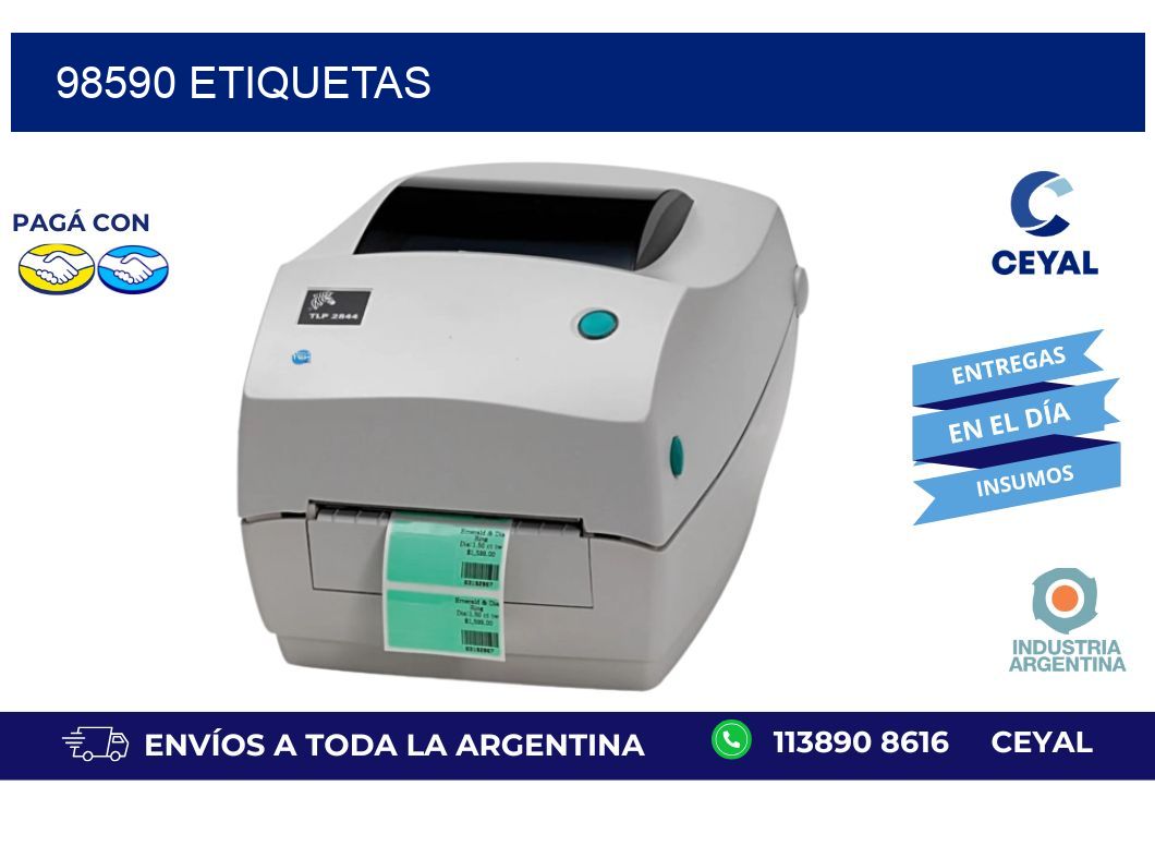 98590 ETIQUETAS