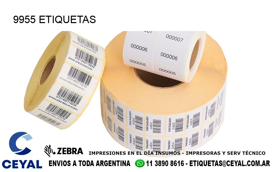 9955 ETIQUETAS