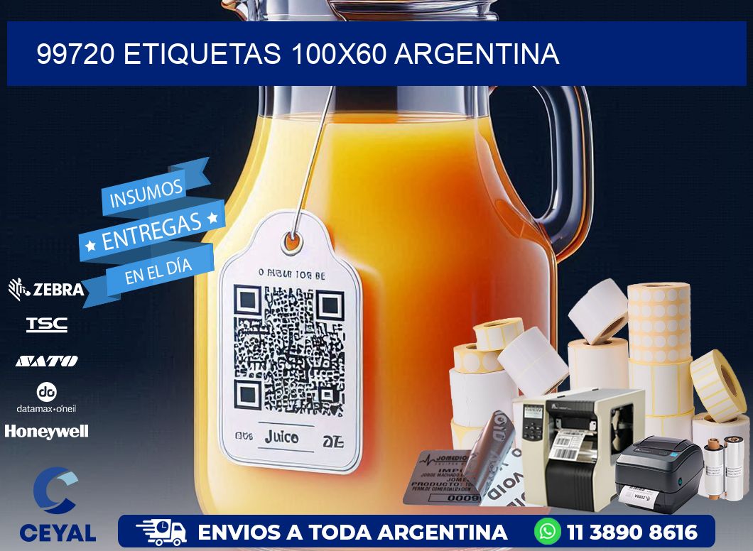 99720 ETIQUETAS 100x60 argentina