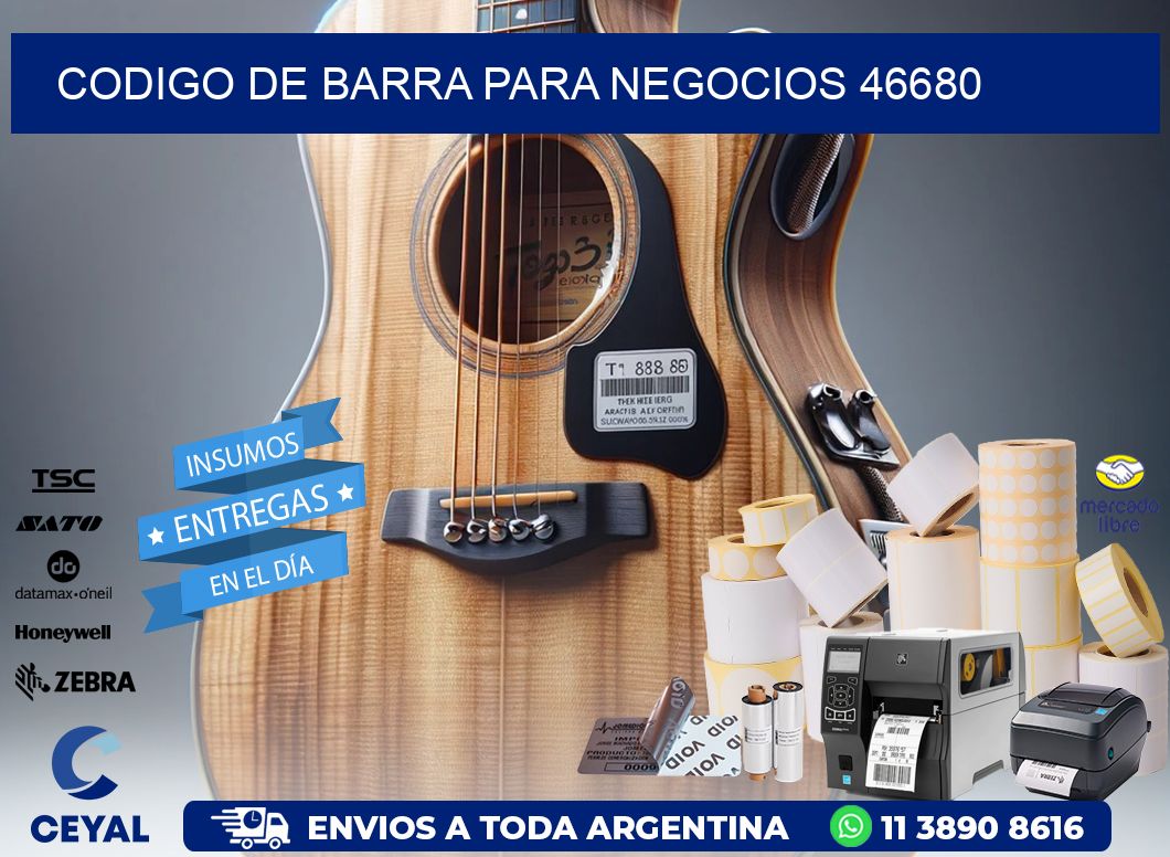 CODIGO DE BARRA PARA NEGOCIOS 46680