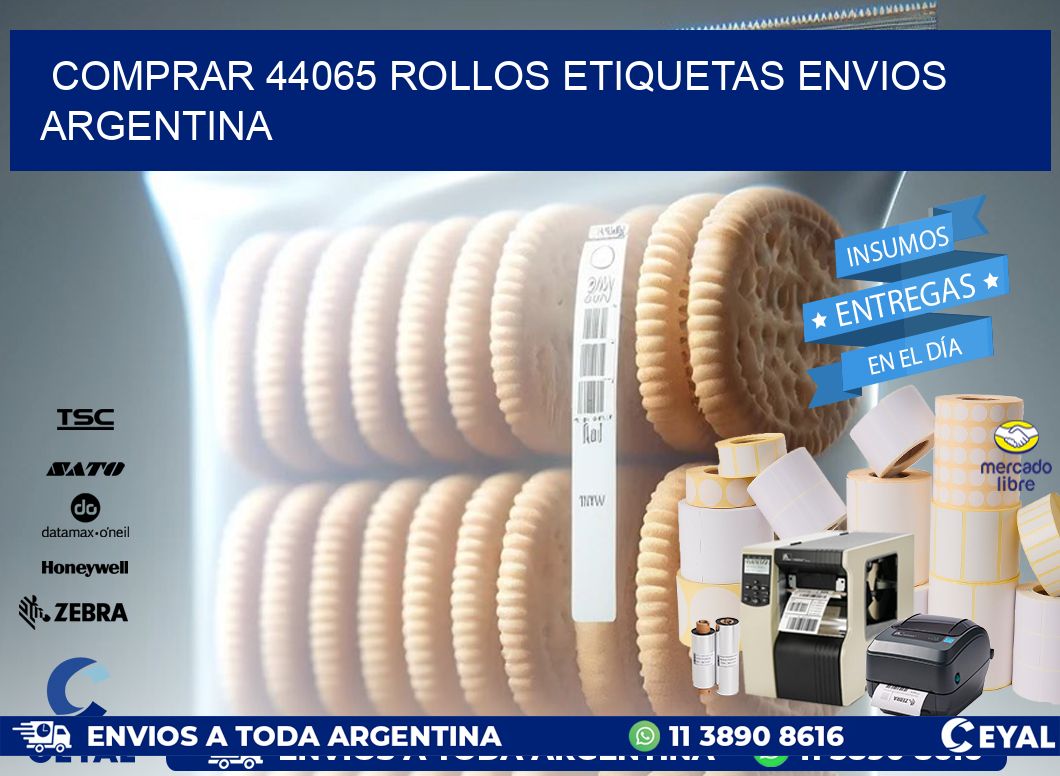 COMPRAR 44065 ROLLOS ETIQUETAS ENVIOS ARGENTINA