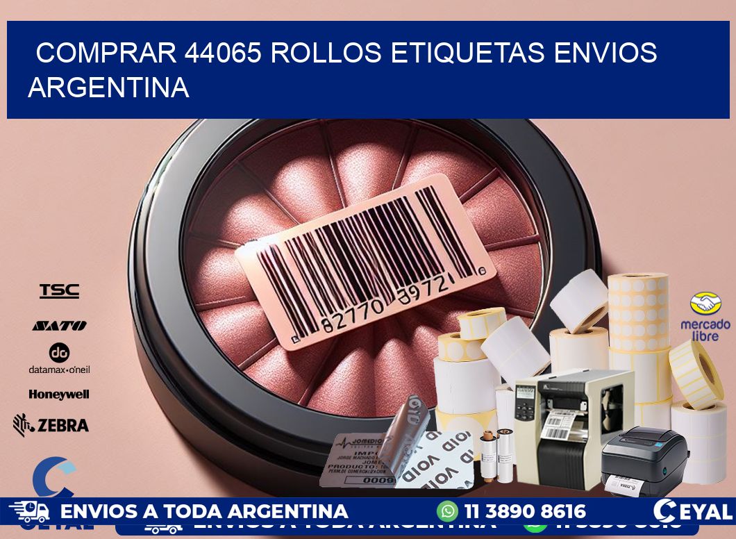 COMPRAR 44065 ROLLOS ETIQUETAS ENVIOS ARGENTINA