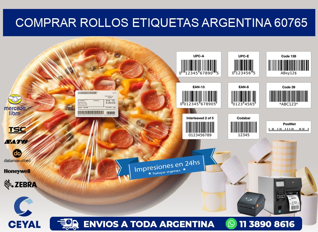 COMPRAR ROLLOS ETIQUETAS ARGENTINA 60765