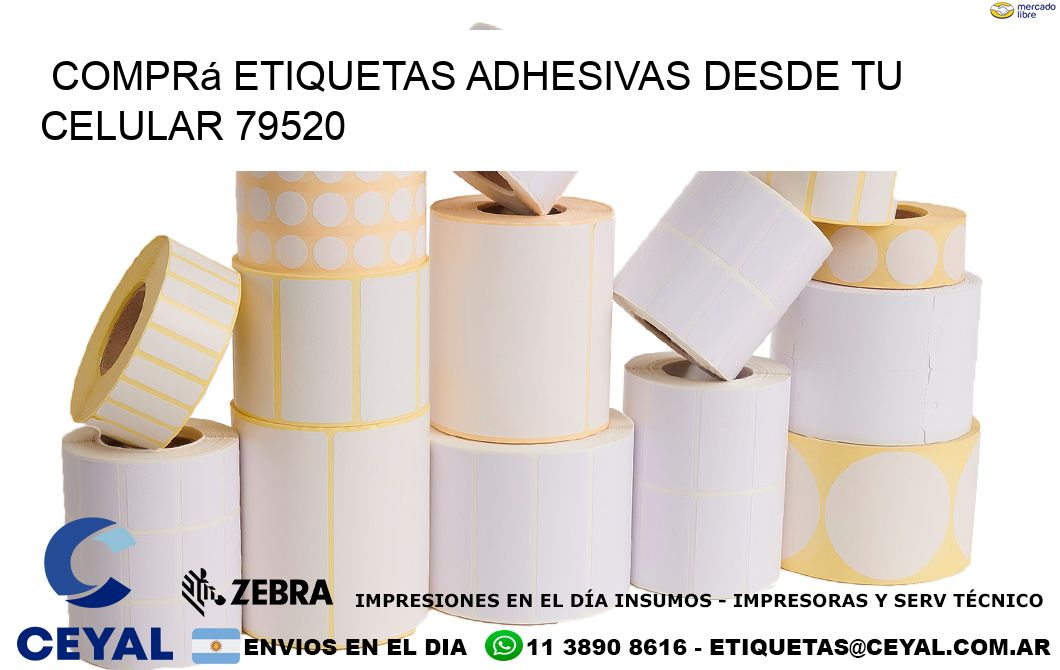 Comprá Etiquetas Adhesivas Desde tu Celular 79520