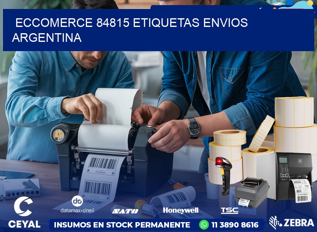 ECCOMERCE 84815 ETIQUETAS ENVIOS ARGENTINA