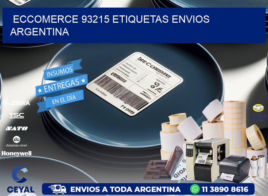 ECCOMERCE 93215 ETIQUETAS ENVIOS ARGENTINA