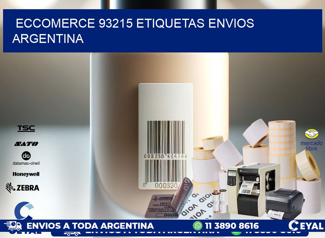 ECCOMERCE 93215 ETIQUETAS ENVIOS ARGENTINA