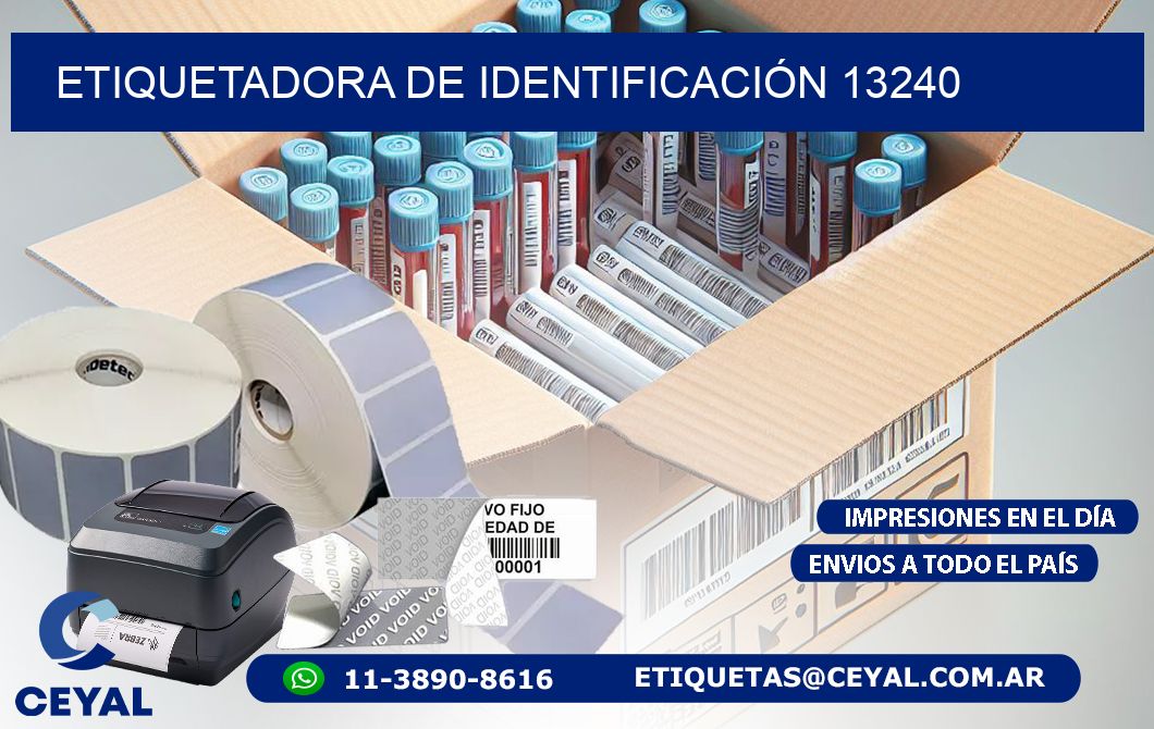 ETIQUETADORA DE IDENTIFICACIÓN 13240
