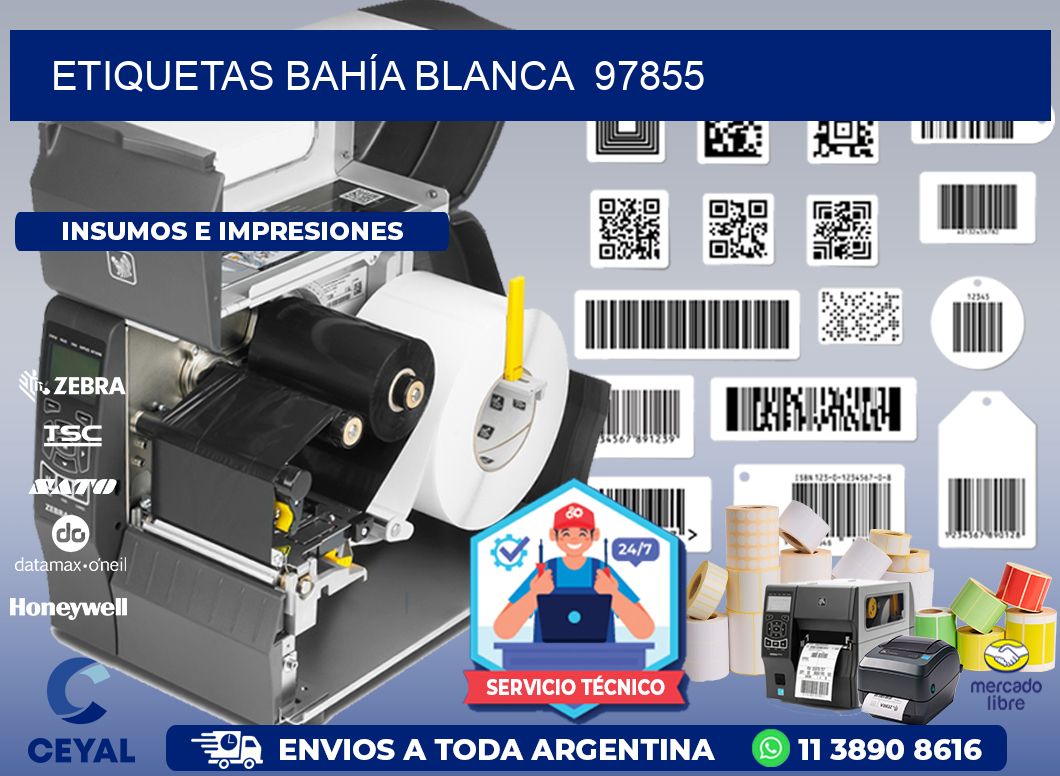 ETIQUETAS BAHÍA BLANCA 97855