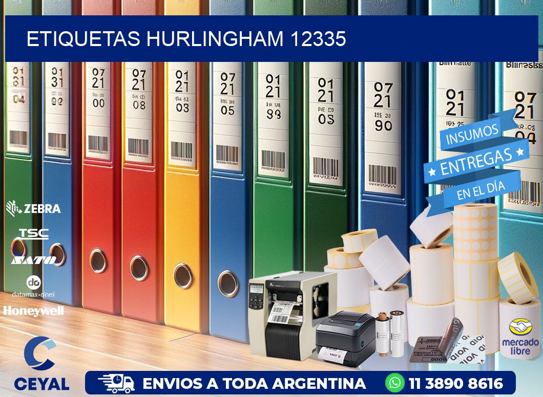 ETIQUETAS HURLINGHAM 12335