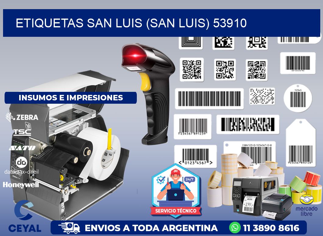 ETIQUETAS SAN LUIS (SAN LUIS) 53910