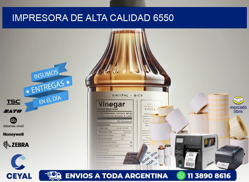 IMPRESORA DE ALTA CALIDAD 6550