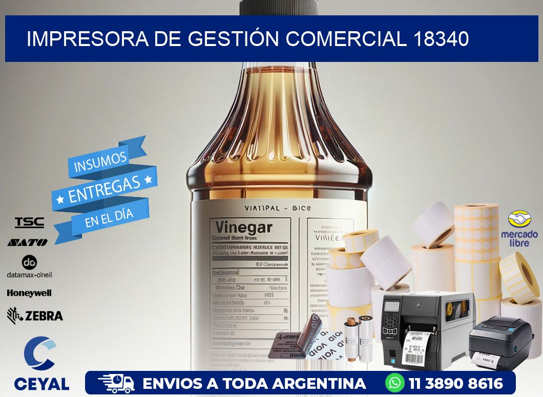 IMPRESORA DE GESTIÓN COMERCIAL 18340