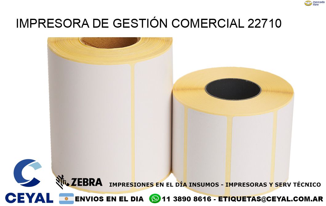 IMPRESORA DE GESTIÓN COMERCIAL 22710