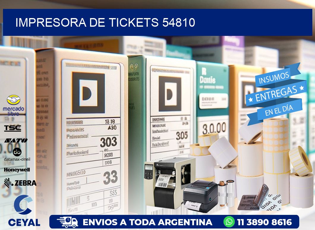 IMPRESORA DE TICKETS 54810
