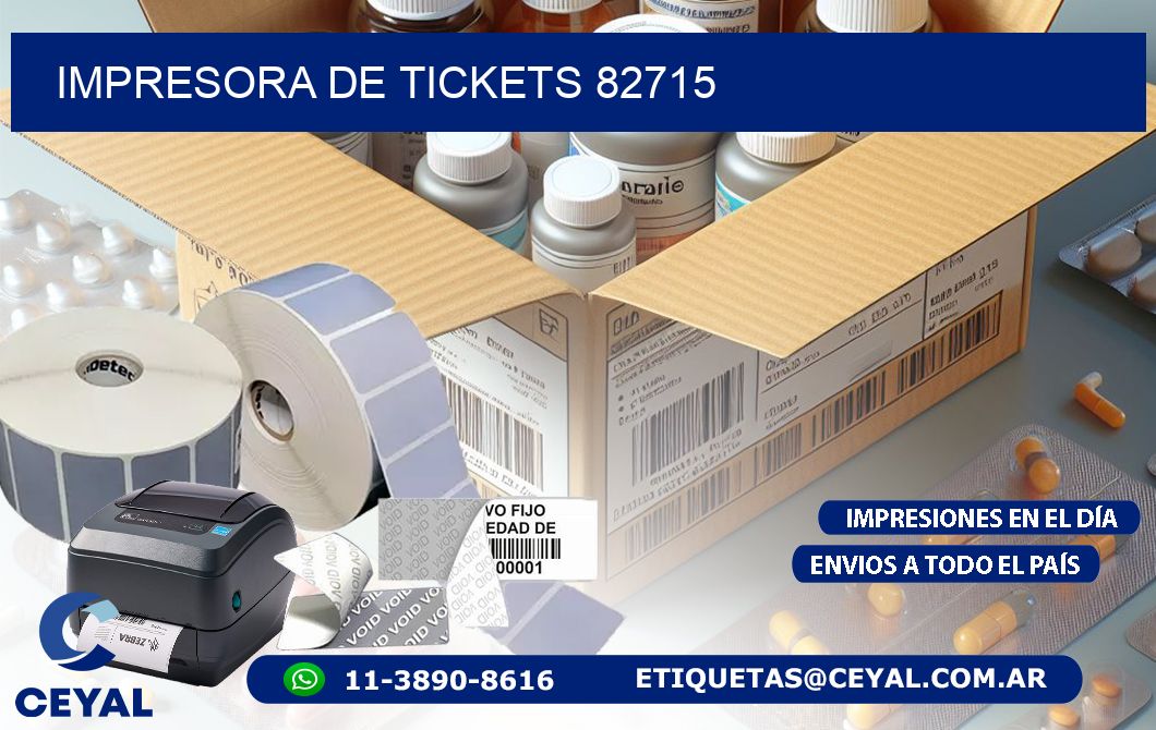 IMPRESORA DE TICKETS 82715