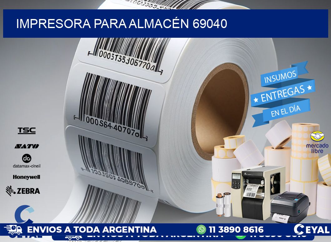 IMPRESORA PARA ALMACÉN 69040
