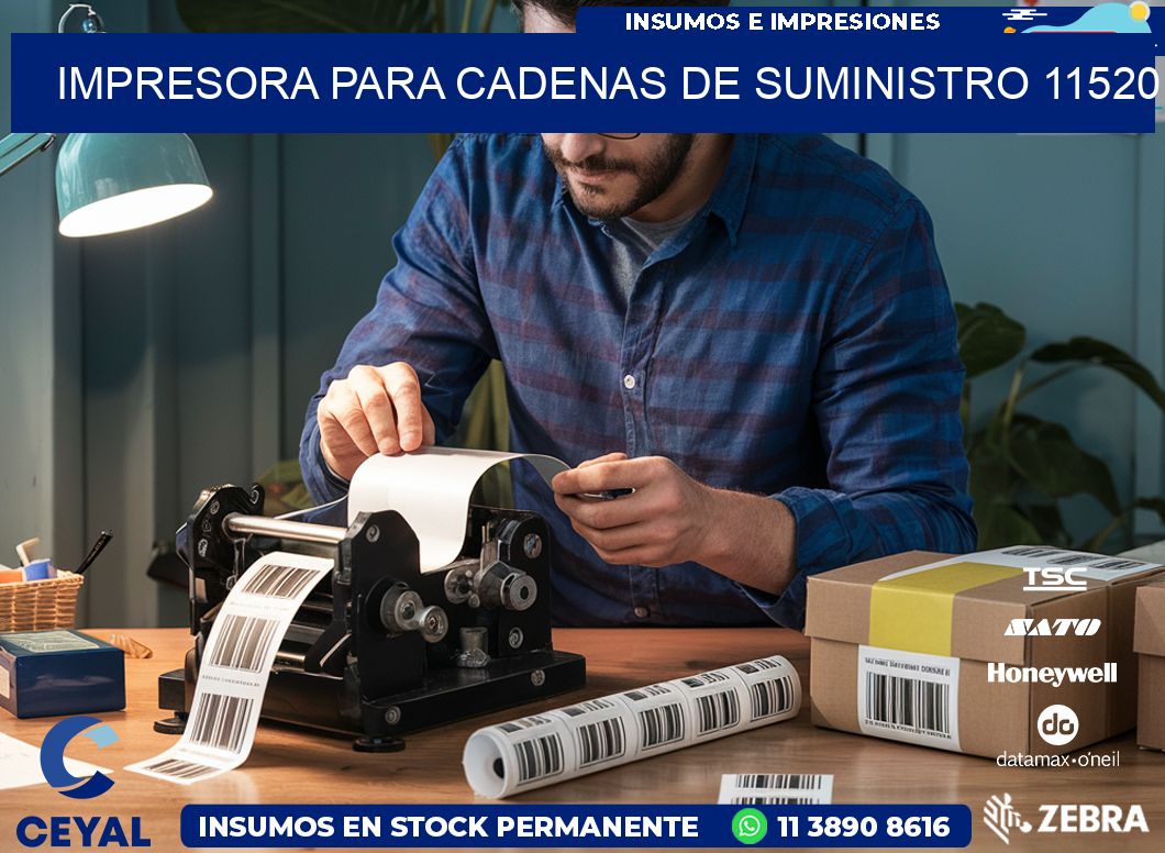 IMPRESORA PARA CADENAS DE SUMINISTRO 11520