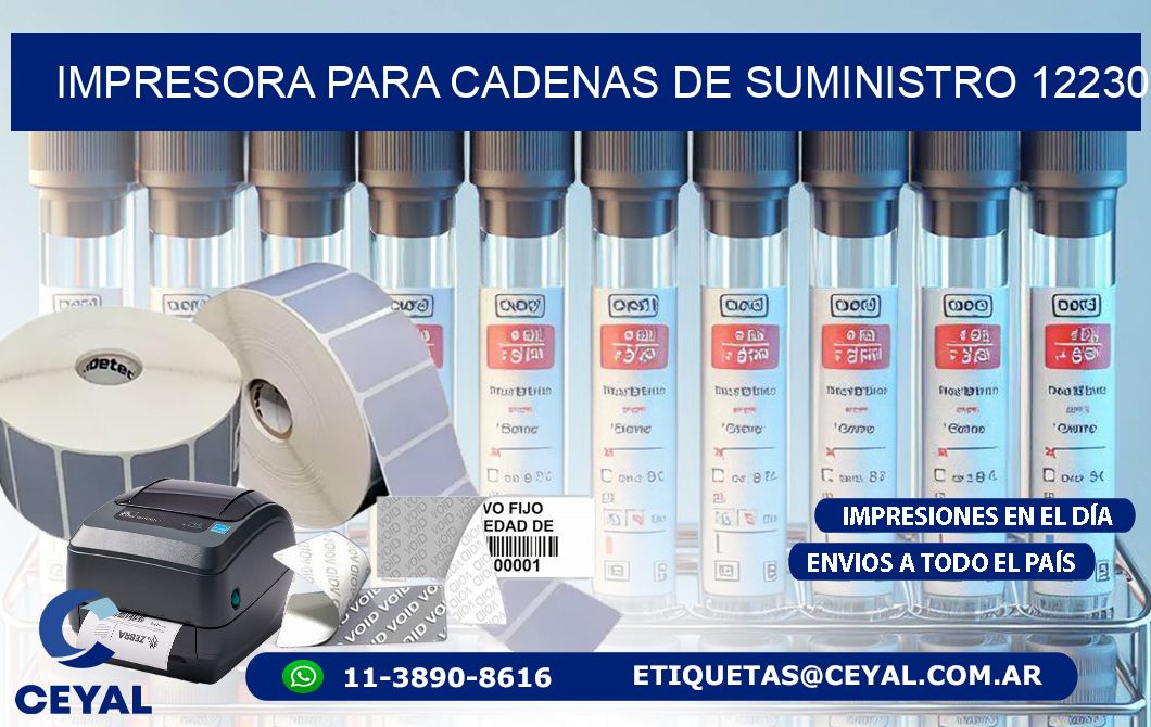 IMPRESORA PARA CADENAS DE SUMINISTRO 12230