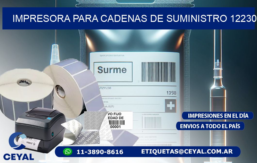 IMPRESORA PARA CADENAS DE SUMINISTRO 12230