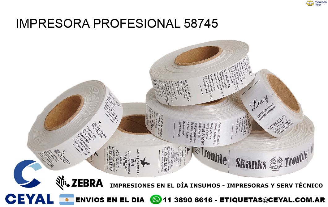 IMPRESORA PROFESIONAL 58745