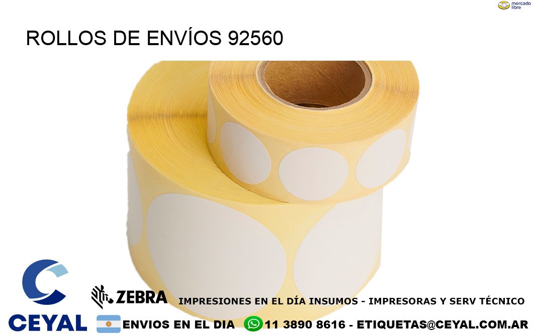 ROLLOS DE ENVÍOS 92560