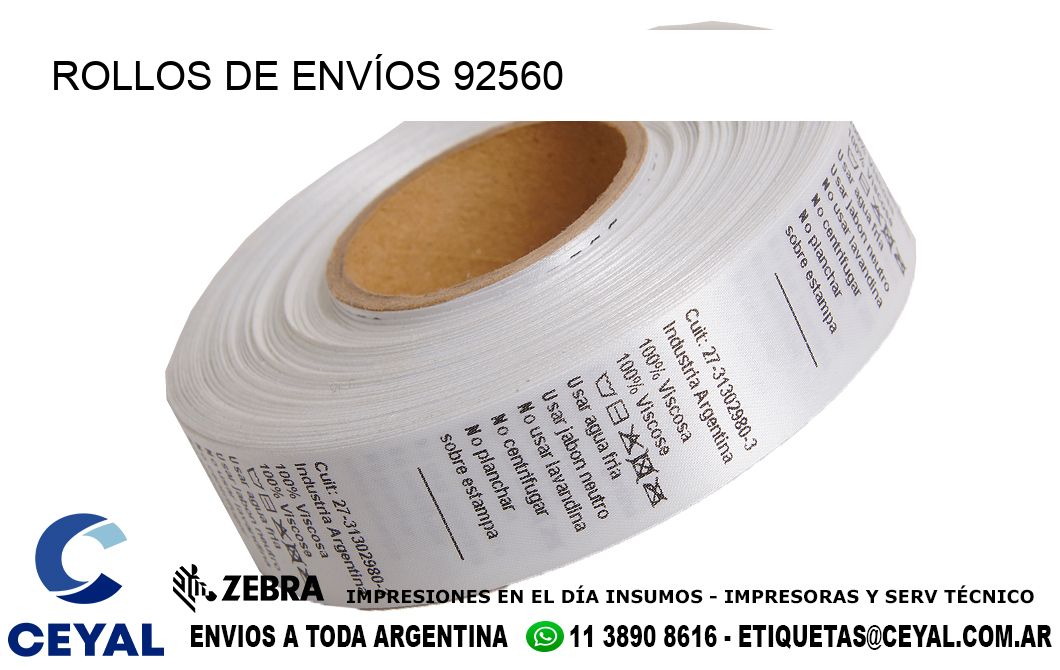 ROLLOS DE ENVÍOS 92560