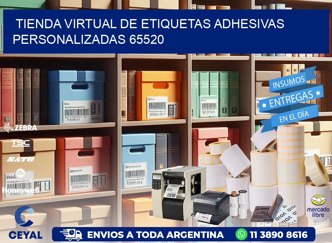 Tienda Virtual de Etiquetas Adhesivas Personalizadas 65520