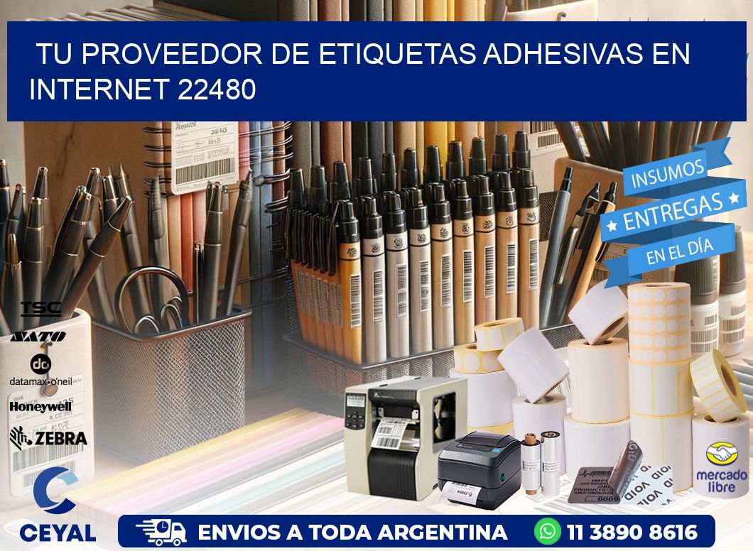 Tu Proveedor de Etiquetas Adhesivas en Internet 22480